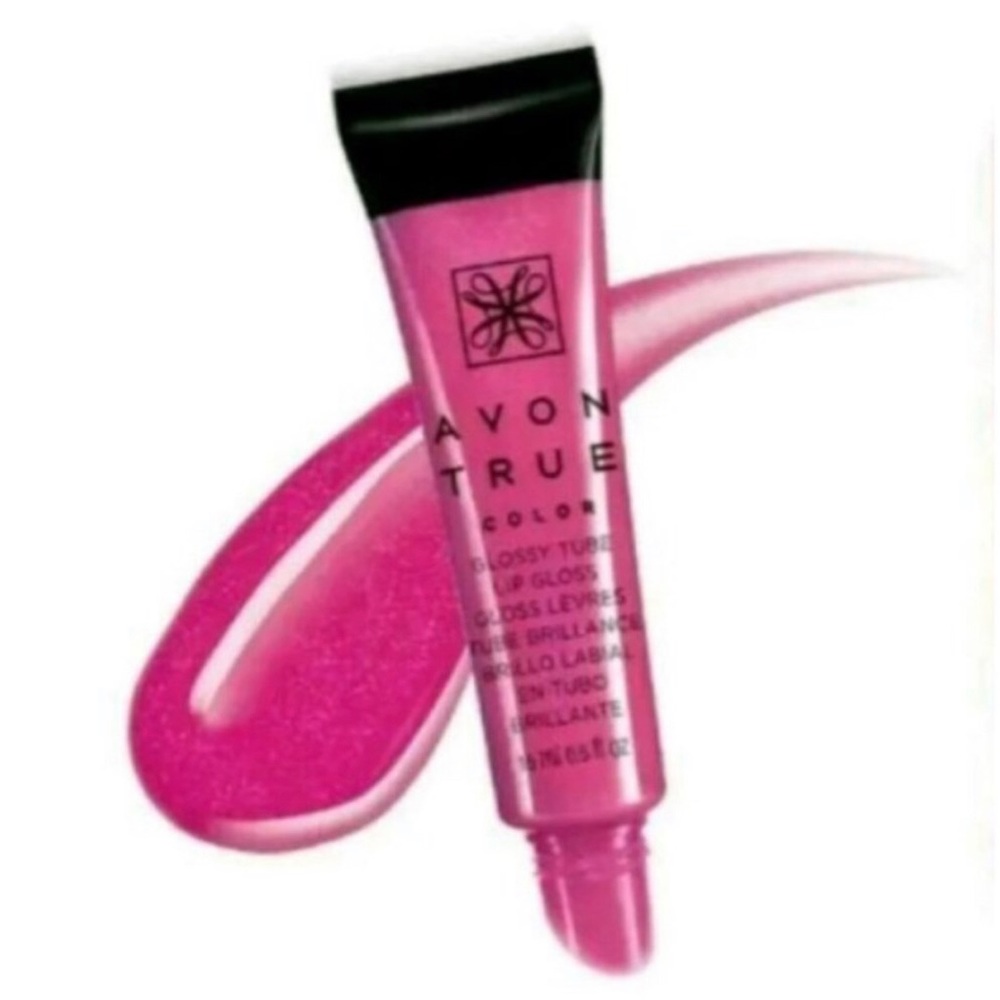 NWT Avon True Color Lip Gloss Pink Burst